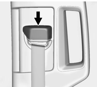 CHEVROLET Silverado (2015) - Ceinture épaulière réglabè en hauteur - 1
