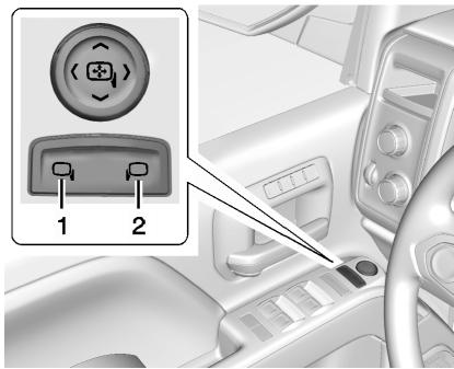 CHEVROLET Silverado (2015) - Rétroviseurs électriques - 1
