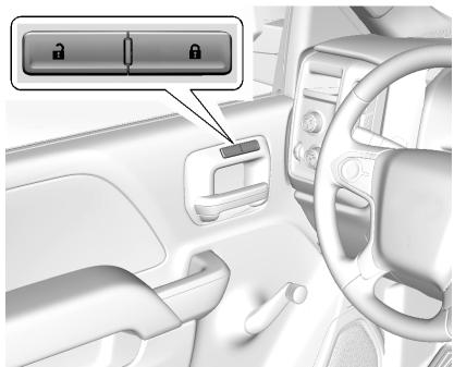 CHEVROLET Silverado (2015) - Portes à verrouillage électrique - 2