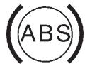 CHEVROLET Silverado (2015) - Témoin du système de freinage antiblocage (ABS) - 1