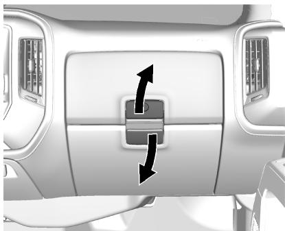 CHEVROLET Silverado (2015) - Boite à gants - 1