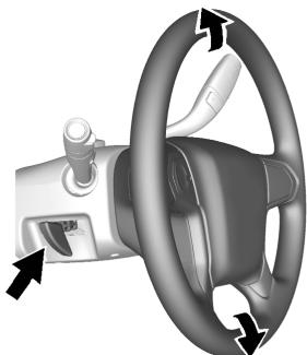 CHEVROLET Silverado (2015) - Réglage de volant de direction - 1
