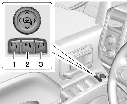 CHEVROLET Silverado (2015) - Rétroviseurs électriques - 2
