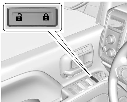 CHEVROLET Silverado (2015) - Portes à verrouillage électrique - 1