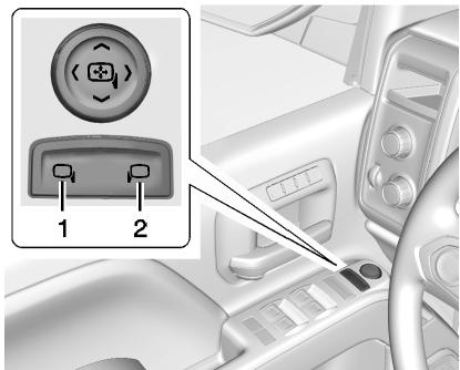 CHEVROLET Silverado (2015) - Rétroviseurs électriques - 1