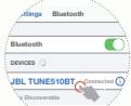JBL TUNE510BT - POWER ON & CONNECT - 2