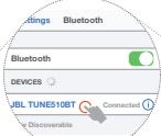 JBL TUNE510BT - MULTI-POINT CONNECTION - 3