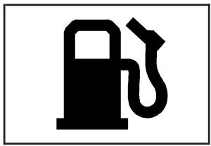 CADILLAC DTS (2008) - FUEL LEVEL LOW (niveau de carburant bas) - 1