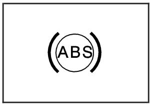 CADILLAC DTS (2008) - Témoin de système de freinage antiblocage (ABS) - 1