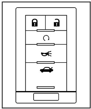 CADILLAC DTS (2008) - Fonctionnement du système de télédéverrouillage - 1