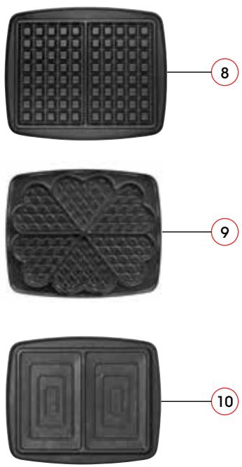 LAGRANGE 039126 - NE JAMAIS METTRE EN MARCHE L'APPAREIL SANS AVOIR MIS LES PLAQUES EN PLACE. - 2