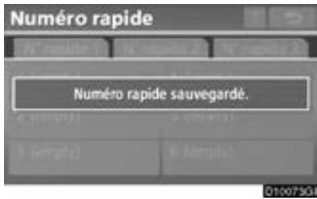 TOYOTA Venza (2010) - — Paramétrage des numérios de composition abrégée - 9