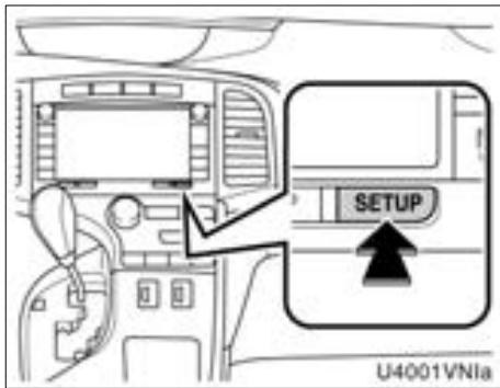 TOYOTA Venza (2010) - Paramètres du téléphone — - 1