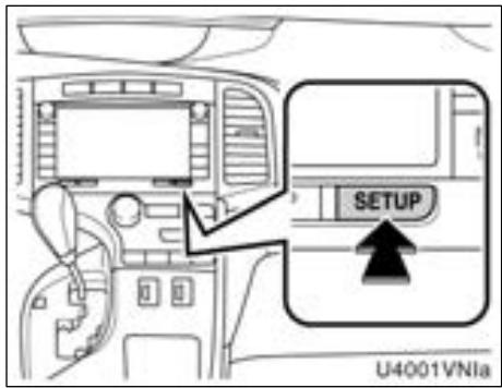 TOYOTA Venza (2010) - Paramètres de voix - 1