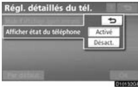TOYOTA Venza (2010) - Effleurez la touche "Pl. écran" ou "Déroulant". - 3