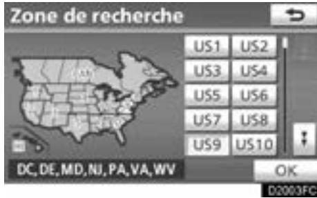 TOYOTA Venza (2010) - — Sélection de la zone de recherche - 2
