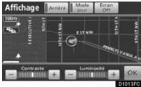 TOYOTA Venza (2010) - - Permutation entre le mode jour et le mode nuit - 1