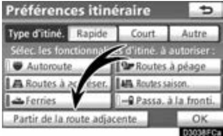 TOYOTA Venza (2010) - Avec selectionné l'inétaire préfééré, effleurez la touche "OK". - 3