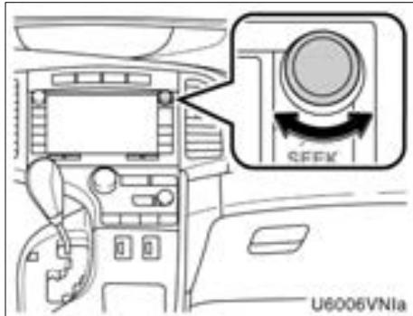 TOYOTA Venza (2010) - Affichage du numero d'identification de la radio - 2