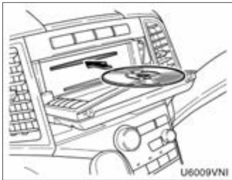 TOYOTA Venza (2010) - — Fonctionnement du changeur de CD - 3