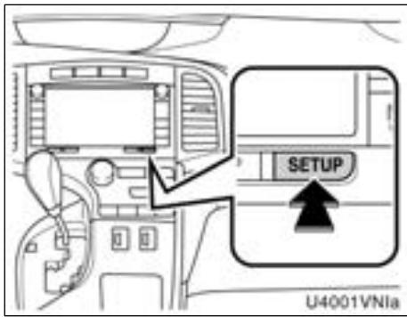 TOYOTA Venza (2010) - Paramètres de navigation détaillée - 1