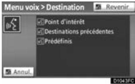 TOYOTA Venza (2010) - Avec le signal sonore, dictez la commande désirée. - 1