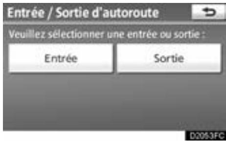 TOYOTA Venza (2010) - Pour saisir un nom d'autoroute. - 2