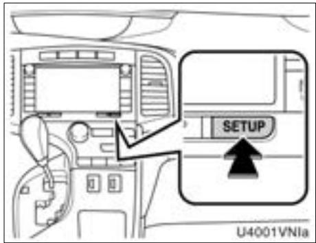 TOYOTA Venza (2010) - - Sélection d'un lecteur portatif - 1