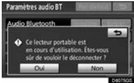 TOYOTA Venza (2010) - Si un autre péripherique Bluetooth® est connecté - 1