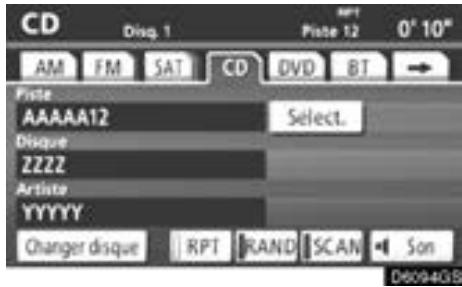 TOYOTA Venza (2010) - Recherche d'un disque — - 1