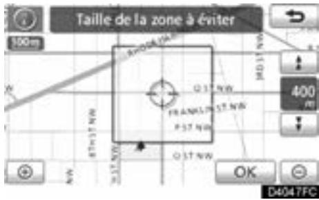 TOYOTA Venza (2010) - — Définition des “Zones à éviter” - 6