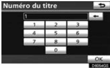 TOYOTA Venza (2010) - SELECTION D'UN ÉLÉMENT DE MENU - 1