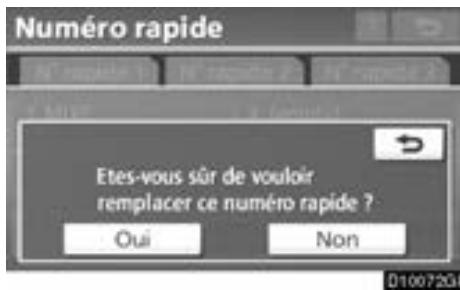 TOYOTA Venza (2010) - — Paramétrage des numérios de composition abrégée - 8