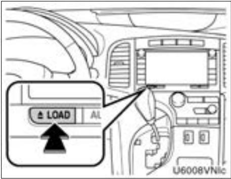 TOYOTA Venza (2010) - — Fonctionnement du changeur de CD - 1