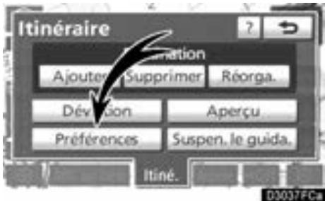 TOYOTA Venza (2010) - Avec selectionné l'inétaire préfééré, effleurez la touche "OK". - 2