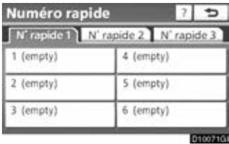 TOYOTA Venza (2010) - — Paramétrage des numérios de composition abrégée - 7