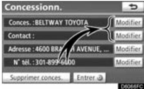 TOYOTA Venza (2010) - Paramétrage du concessionnaire - 4