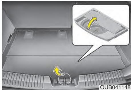 KIA Rio (2014) - Assiette à bagages (5 portes) (si équipé) - 1