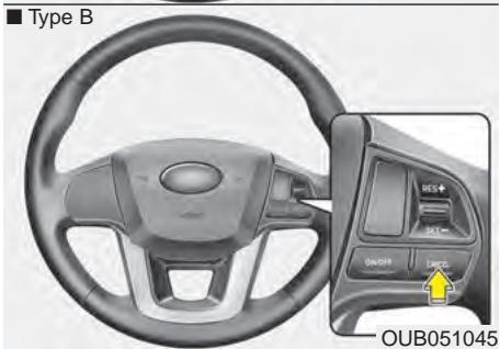 KIA Rio (2014) - Pour accélérer temporairement alors que le régulateur est en circuit : - 2