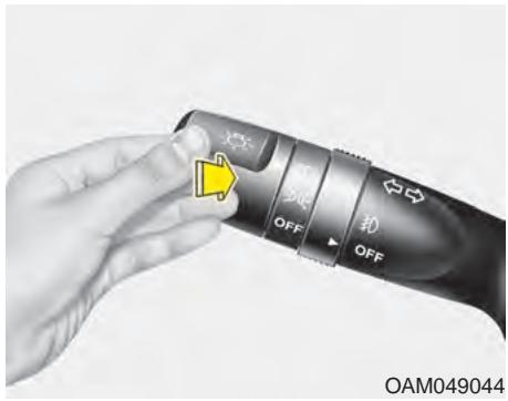 KIA Rio (2014) - Position d'éclairage automatique (si équipé) - 1