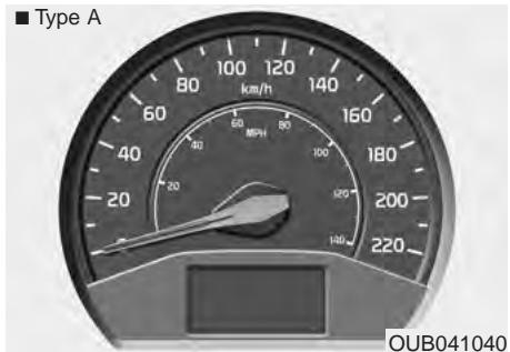 KIA Rio (2014) - Illumination du tableau de bord - 1