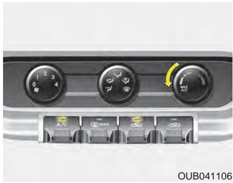 KIA Rio (2014) - Niveau dégivrage (A, D) - 1