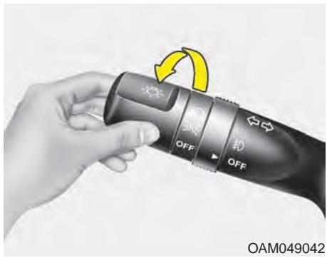 KIA Rio (2014) - Feux de position (≡00≡) - 1