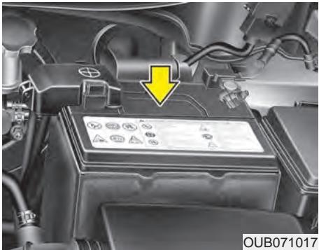 KIA Rio (2014) - BATTERIE - 1