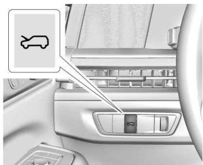 CADILLAC ESCA LADE IQ (2025) - Fonctionnement du capot électrique - 1