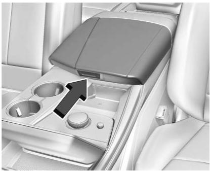 CADILLAC ESCA LADE IQ (2025) - Rangement de la console centrale - 1