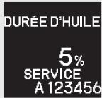 Acura RDX (2013-2016) - »Affichage de la durée utile de l'huile moteur - 5