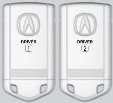 Acura RDX (2013-2016) - Système de mémorisation du siège conducteur - 1