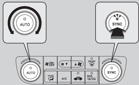 Acura RDX (2013-2016) - Mode synchronisé - 1