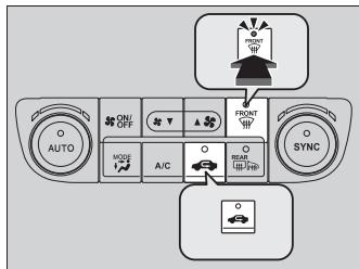 Acura RDX (2013-2016) - Dégivrage du pare-brise et des glaces - 1